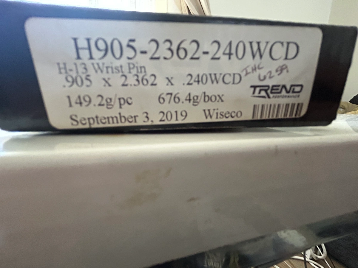Trend wrist pins